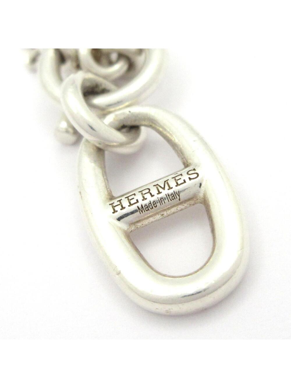 Hermes Chaine D'Ancre Amulet Silver #357436H14B - Picture 5 of 6